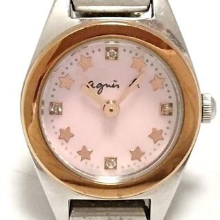 アニエスベー(agnes b.)のagnes b(アニエスベー) 腕時計 - Y151-0AV0(腕時計)