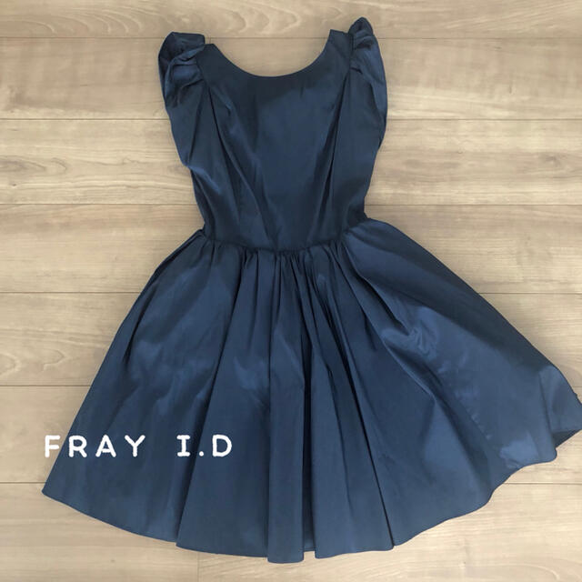 FRAY I.D 紺　ドレス　パーティ