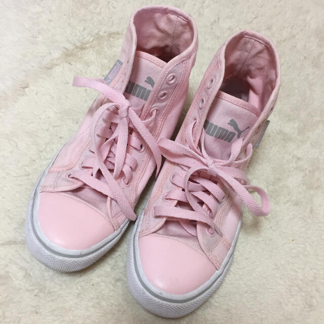 Puma 22 5 Puma ハイカットスニーカー ピンク の通販 By ぴかぴ Shop プーマならラクマ Puma 22 5 Puma ハイカットスニーカー ピンク の通販 By ぴかぴ Shop プーマならラクマ
