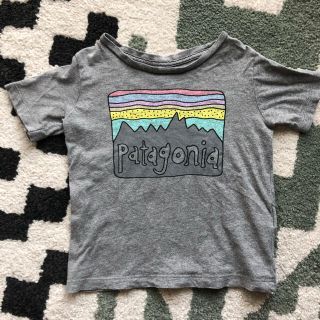 パタゴニア(patagonia)のパタゴニアTシャツ グレー ベビー キッズ(Tシャツ/カットソー)