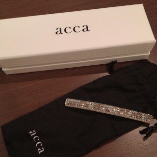 アッカ(acca)のmana様専用【新品未使用】acca ロングバレッタ(バレッタ/ヘアクリップ)