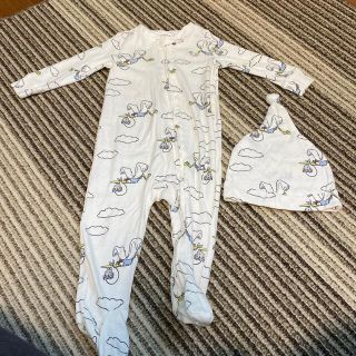 ベビーギャップ(babyGAP)のbabyGAP 足つきロンパース⭐︎ダンボ⭐︎(ロンパース)