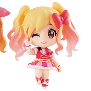 アイカツ(アイカツ!)のゆめ　虹野ゆめ　フィギュア　ガチャポン　ガチャ　アイカツ　フレンズ(キャラクターグッズ)