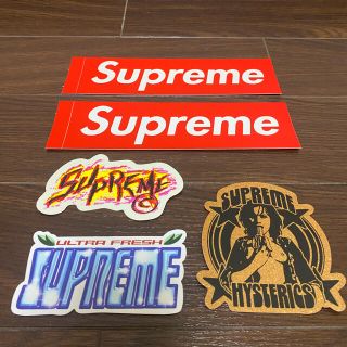 シュプリーム(Supreme)のシュプリーム ステッカーセット 5点(ステッカー（シール）)