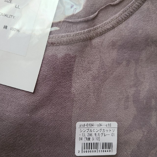 and it_(アンドイット)のくすみ色 長袖Tシャツ  カットソー レディースのトップス(Tシャツ(長袖/七分))の商品写真