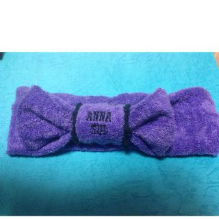 アナスイ(ANNA SUI)のセール対象♡未使用 ヘアターバン(ヘアバンド)