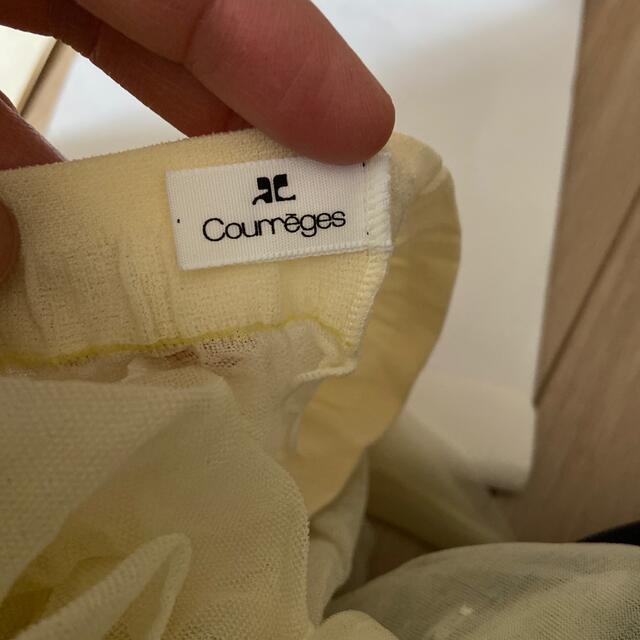 Courreges(クレージュ)のCourreges ホワイト ストッキング  レディースのレッグウェア(タイツ/ストッキング)の商品写真