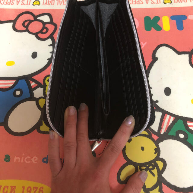 サンリオ(サンリオ)のサンリオ　すみっこぐらし　黒財布　雑誌付録 エンタメ/ホビーのおもちゃ/ぬいぐるみ(キャラクターグッズ)の商品写真