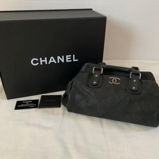 シャネル CHANEL マトラッセ ミニボストンバッグ