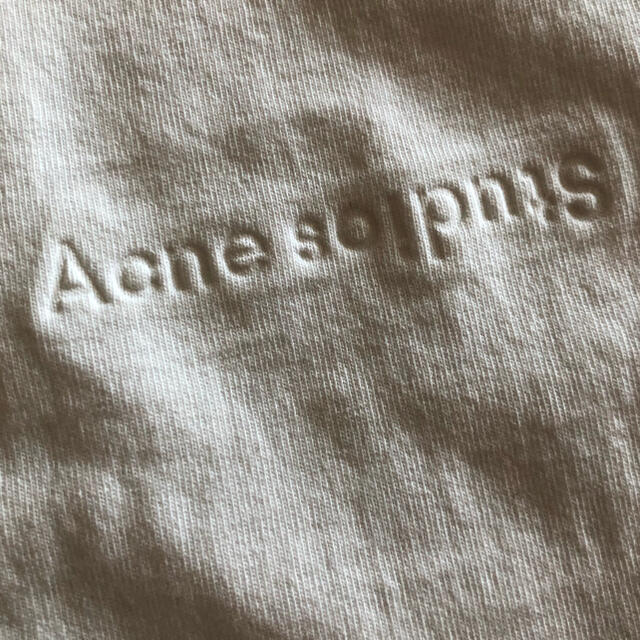 ACNE(アクネ)のacnestudios tシャツ 白　XS レディースのトップス(Tシャツ(半袖/袖なし))の商品写真