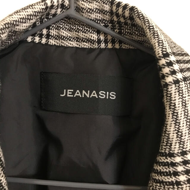 JEANASIS(ジーナシス)のJEANASIS テーラードジャケット、チェック柄 レディースのジャケット/アウター(テーラードジャケット)の商品写真