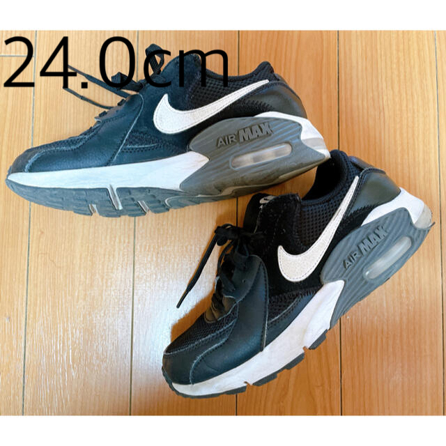 NIKE(ナイキ)のNIKE エアマックス 90 / 黒 ブラック 24.0cm レディースの靴/シューズ(スニーカー)の商品写真