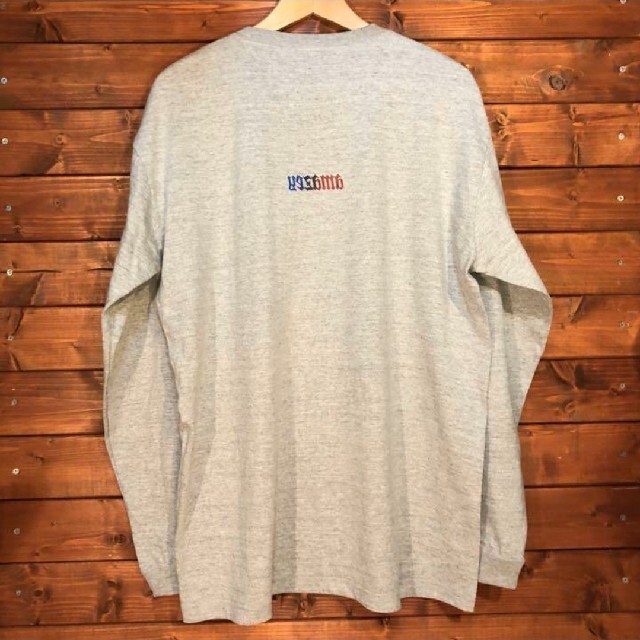 新品　XXLサイズ　ミックスグレー　ロンT メンズのトップス(Tシャツ/カットソー(七分/長袖))の商品写真