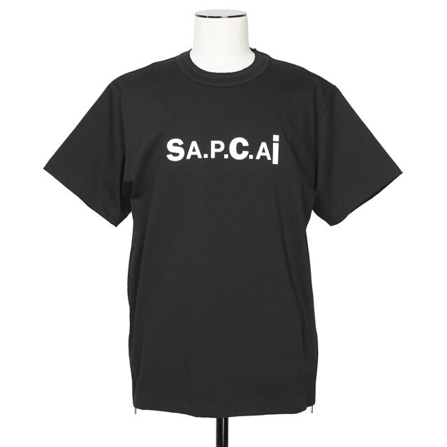 L SACAI A.P.C Tシャツ ブラック KIYO