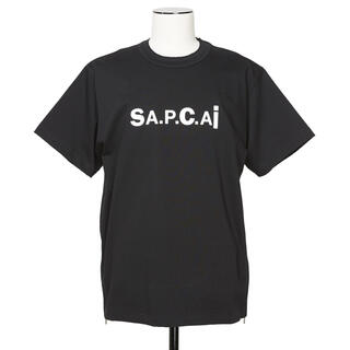 サカイ(sacai)のL SACAI A.P.C Tシャツ ブラック KIYO(Tシャツ/カットソー(半袖/袖なし))