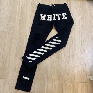 オフホワイト(OFF-WHITE)の美品★オフホワイト(デニム/ジーンズ)