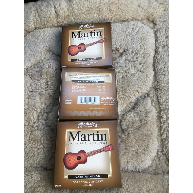 Martin(マーティン)のウクレレ弦3Set 楽器のウクレレ(その他)の商品写真