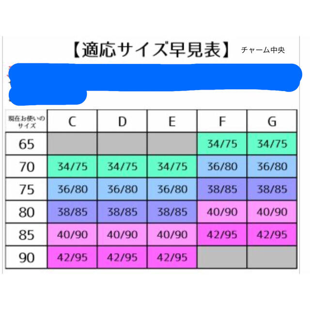 ブラ★ブラジャー　サイズ参照★