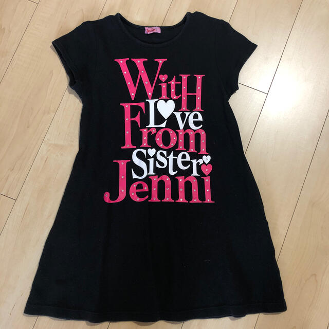 JENNI(ジェニィ)のシスタージェニー150センチ半袖ワンピース キッズ/ベビー/マタニティのキッズ服女の子用(90cm~)(Tシャツ/カットソー)の商品写真