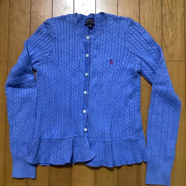 POLO RALPH LAUREN(ポロラルフローレン)のはやと様専用ラルフローレン　カーディガン　160 キッズ/ベビー/マタニティのキッズ服女の子用(90cm~)(カーディガン)の商品写真