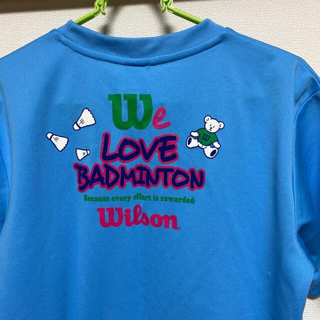 wilson(ウィルソン)のWilson Tシャツ　ウェア値下げしました。 スポーツ/アウトドアのスポーツ/アウトドア その他(バドミントン)の商品写真