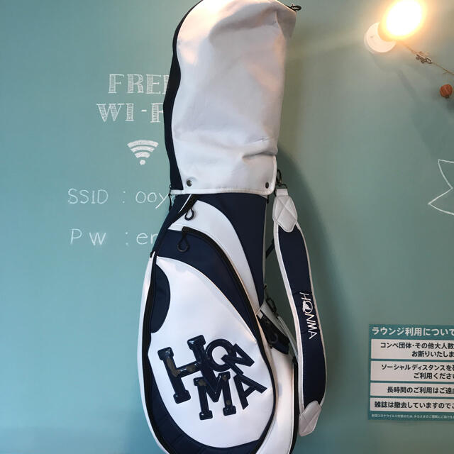 本間ゴルフ(ホンマゴルフ)のHONMA キャディバック　9インチ スポーツ/アウトドアのゴルフ(バッグ)の商品写真