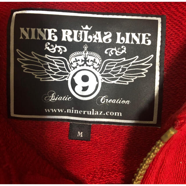 NINE RULAZ(ナインルーラーズ)のNINE RULAS LINE ナインルーラーズライン　パーカー　NRL メンズのトップス(パーカー)の商品写真