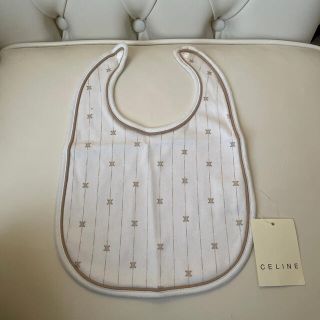 セリーヌ(celine)の//新品未使用//セリーヌ　スタイ　タグ付き(ベビースタイ/よだれかけ)