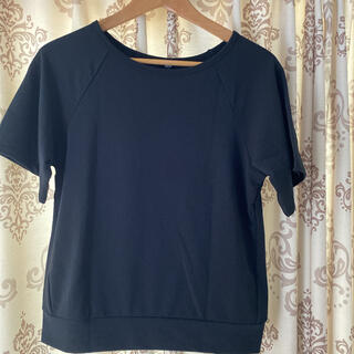 ユニクロ(UNIQLO)のカットソー　Tシャツ　エアリズム(Tシャツ(半袖/袖なし))