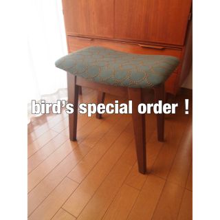 ミナペルホネン(mina perhonen)のbirdさん専用 ミナペルホネン ハンドメイド スツール タンバリン 生地 椅子(スツール)