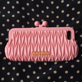 ミュウミュウ(miumiu)のiphone5s カバー スマホケース(iPhoneケース)