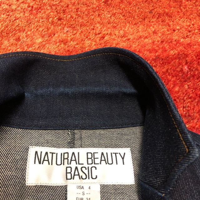 NATURAL BEAUTY BASIC(ナチュラルビューティーベーシック)のＳジャケットナチュラルビューティー　 レディースのジャケット/アウター(Gジャン/デニムジャケット)の商品写真