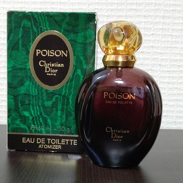 Christian Dior(クリスチャンディオール)の【中古品】Christian Dior 香水(オードトワレ) POISON コスメ/美容の香水(香水(女性用))の商品写真