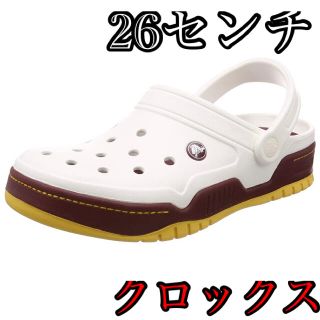 クロックス(crocs)のクロックス crocs メンズサンダル　26センチ　フロントコート(サンダル)