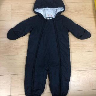 プチバトー(PETIT BATEAU)のプチバトー　カバーオール  ジャンプスーツ　中綿アウター(カバーオール)