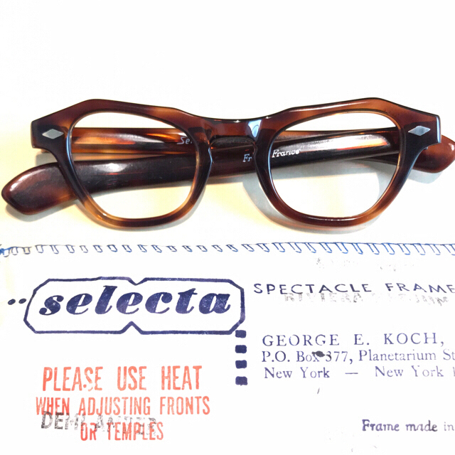 【1950’s】Selecta “Riviera” メンズのファッション小物(サングラス/メガネ)の商品写真