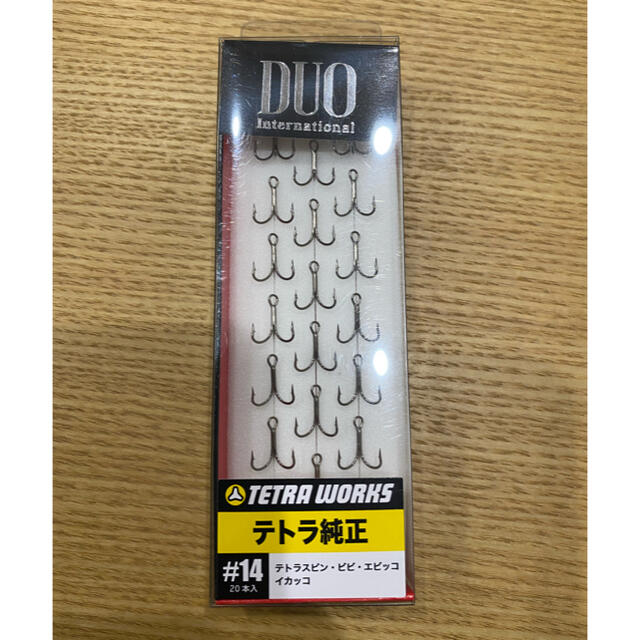 DUO  純正　トレブルフック　♯14 スポーツ/アウトドアのフィッシング(ルアー用品)の商品写真