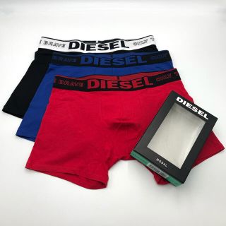 ディーゼル(DIESEL)のディーゼルロングトランクス3枚セット00SKMEー0TAWBーE5257サイズＬ(トランクス)