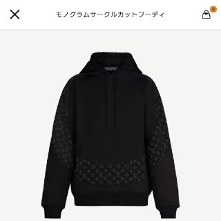 ルイヴィトン(LOUIS VUITTON)のLOUIS VUITTON　モノグラムサークルカットフーディ(パーカー)