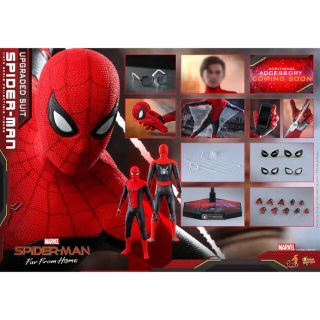 ホットトイズ　スパイダーマンファー・フロム・ホーム アップグレードスーツ(アメコミ)