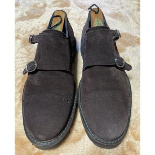 パラブーツ(Paraboot)のディメッラ／Di Mella スエードレザー ダブルモンク size7(ドレス/ビジネス)