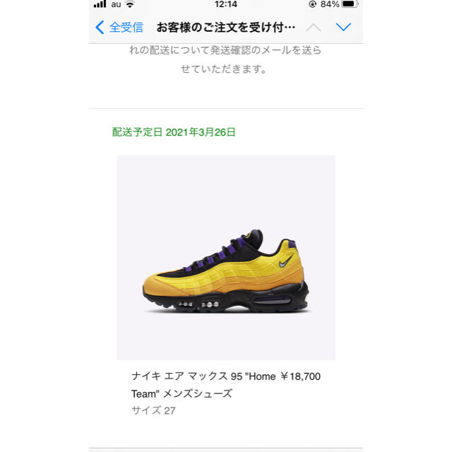 NIKE AIR MAX 95 NRG LEBRON LAKERS  27.0 1