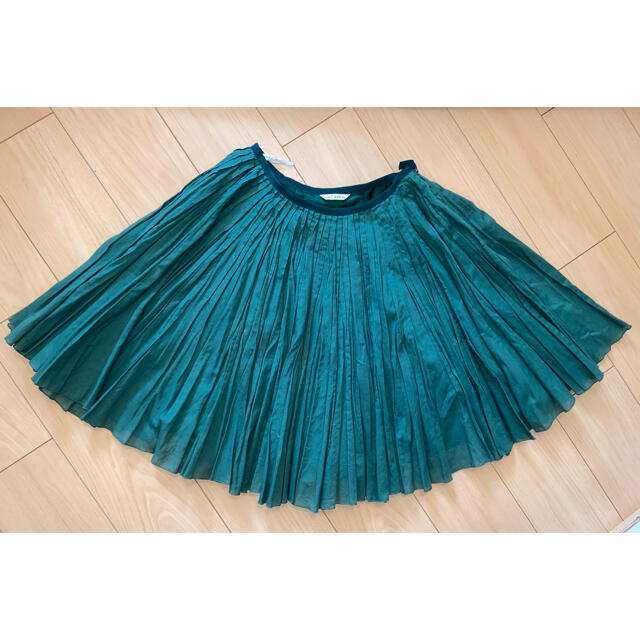 Lois CRAYON(ロイスクレヨン)のロイスクレヨン コットンボリューム スカート グリーン レディースのスカート(ひざ丈スカート)の商品写真