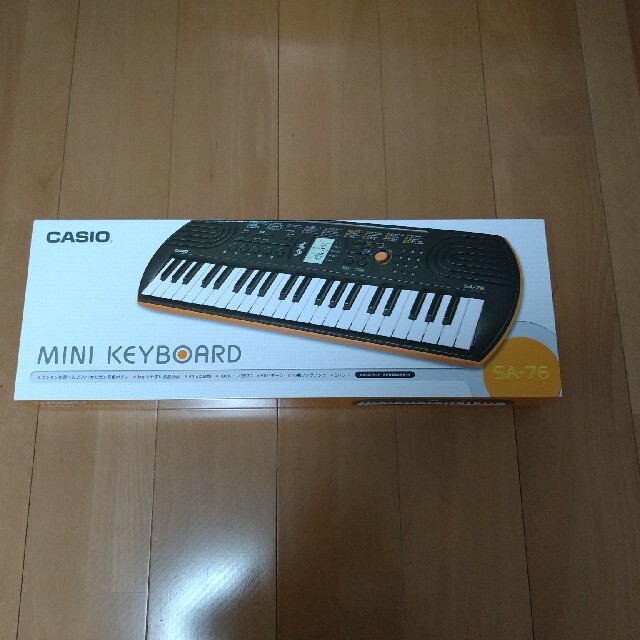 CASIO(カシオ)の<新品未使用>　カシオ　SA-76 楽器の鍵盤楽器(電子ピアノ)の商品写真