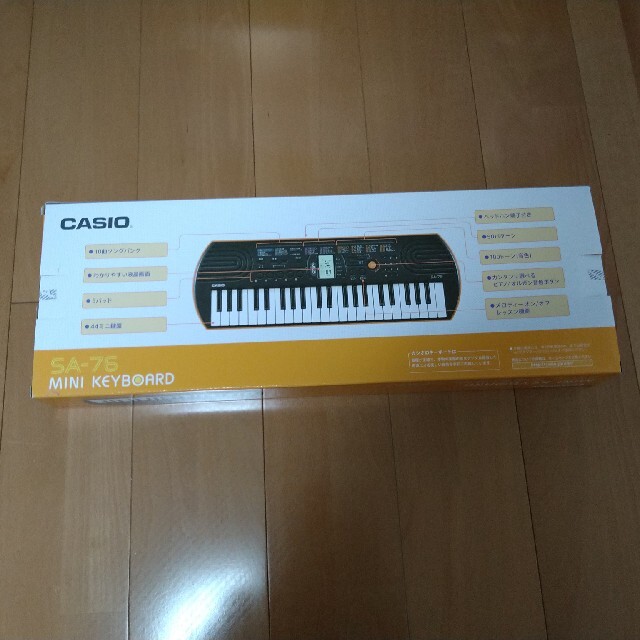 CASIO(カシオ)の<新品未使用>　カシオ　SA-76 楽器の鍵盤楽器(電子ピアノ)の商品写真