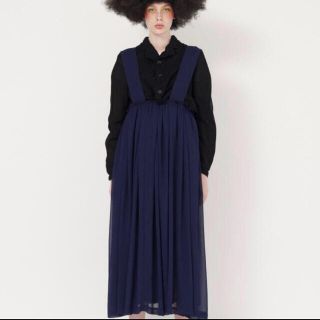 Black Comme des garçons 吊りスカート　スカート