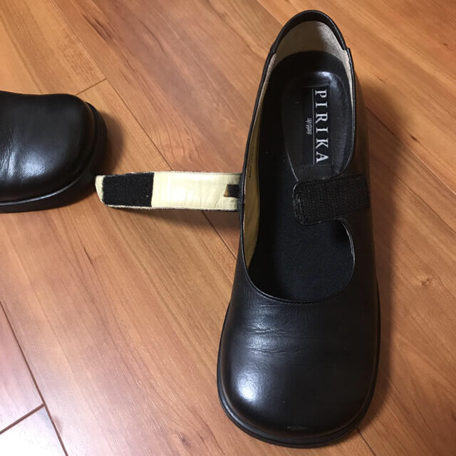卑弥呼(ヒミコ)の卑弥呼　本革　黒パンプス レディースの靴/シューズ(ハイヒール/パンプス)の商品写真