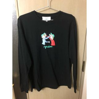 ビームス(BEAMS)のレフトアローン ロンＴ ブラック M(Tシャツ/カットソー(七分/長袖))