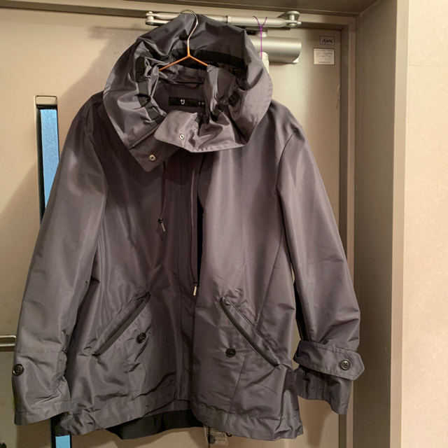 UNIQLO(ユニクロ)のSサイズ　ジルサンダー　シルクブレンドオーバーサイズパーカ レディースのジャケット/アウター(ブルゾン)の商品写真
