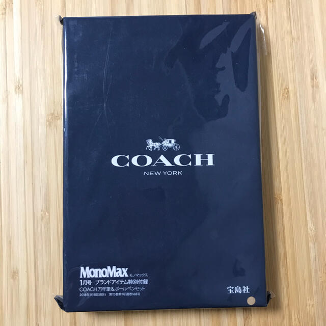 COACH(コーチ)の【未開封】COACH万年筆&ボールペン インテリア/住まい/日用品の文房具(ペン/マーカー)の商品写真